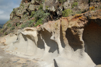 Formas esculpidas por la erosión eólica