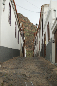Calle tradicional de Agulo